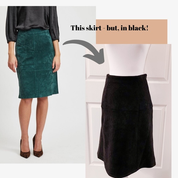 VILA Dresses & Skirts - 10 for $50 SALE! NWT! Suede High Waist Skirt